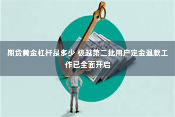 期货黄金杠杆是多少 极越第二批用户定金退款工作已全面开启