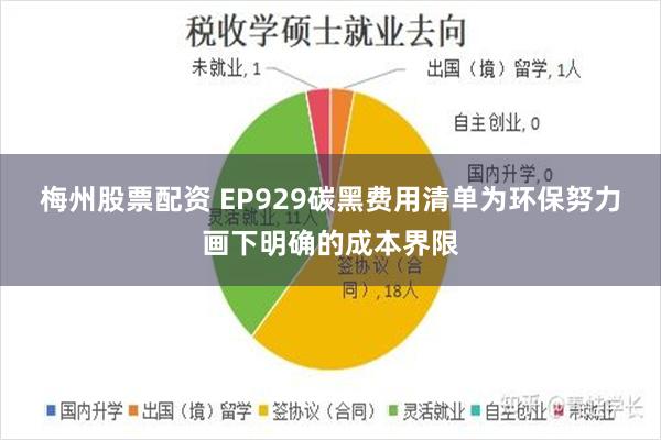 梅州股票配资 EP929碳黑费用清单为环保努力画下明确的成本界限